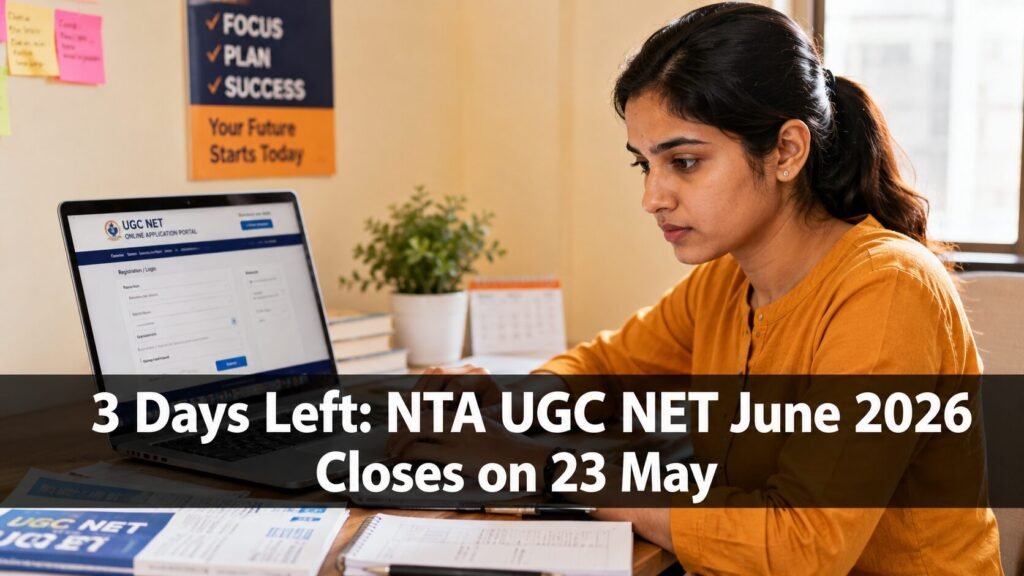 NTA UGC NET June Online Form 2026 candidate applying online